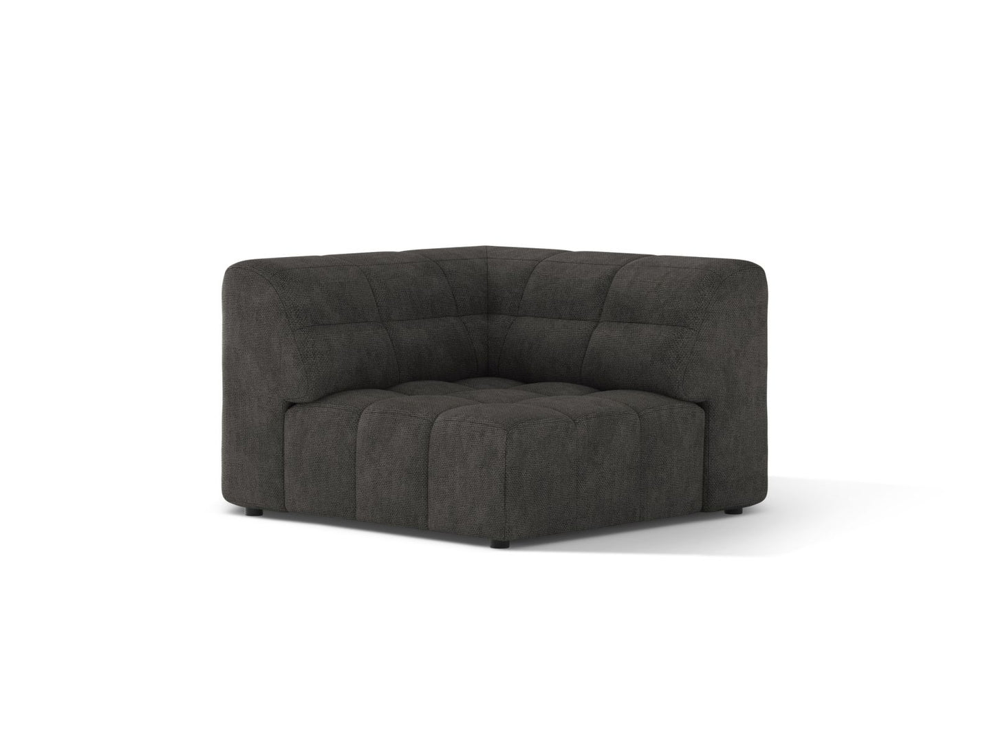 Jennifer Corner Modul, 99x99 cm — Dark Grey