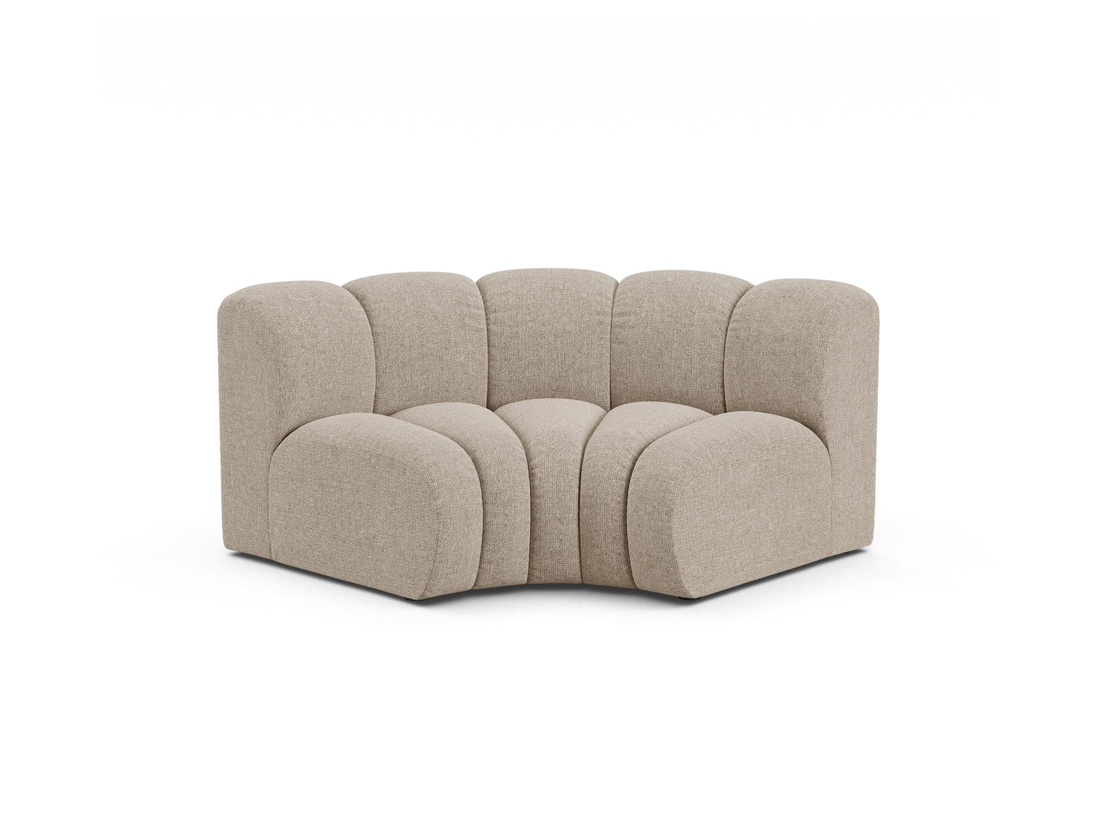 Lupine Modul Corner, 185x95 cm — Dark Beige