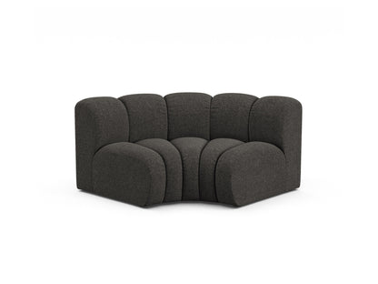 Lupine Modul Corner, 185x95 cm — Dark Grey