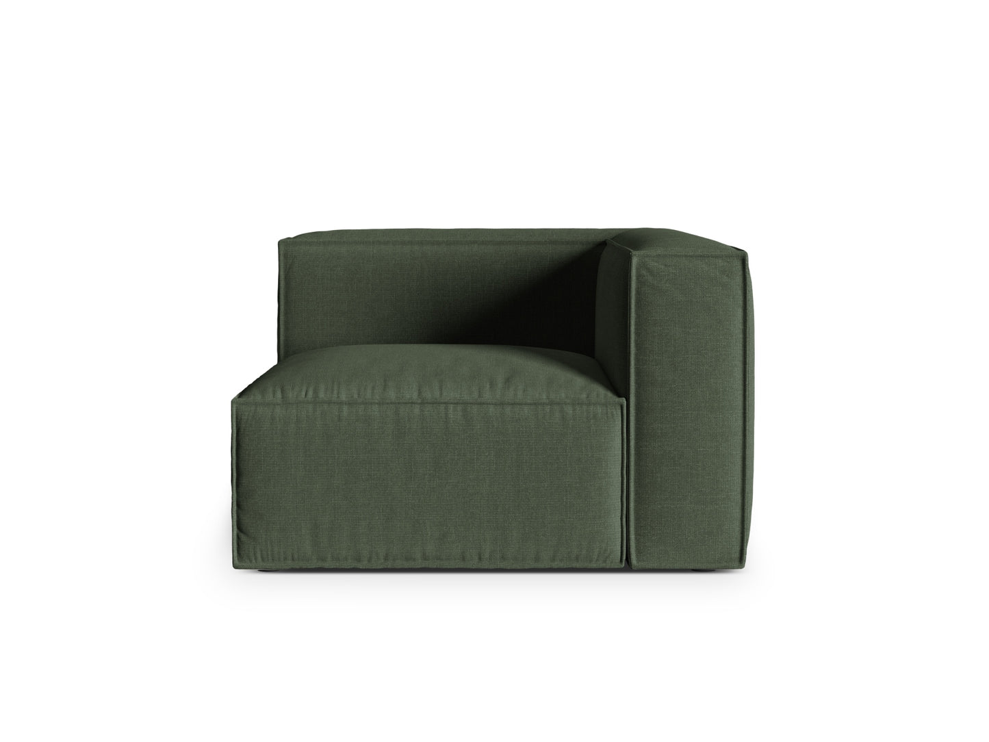 Nuria Corner Modul, 110x110 cm — Moss Green