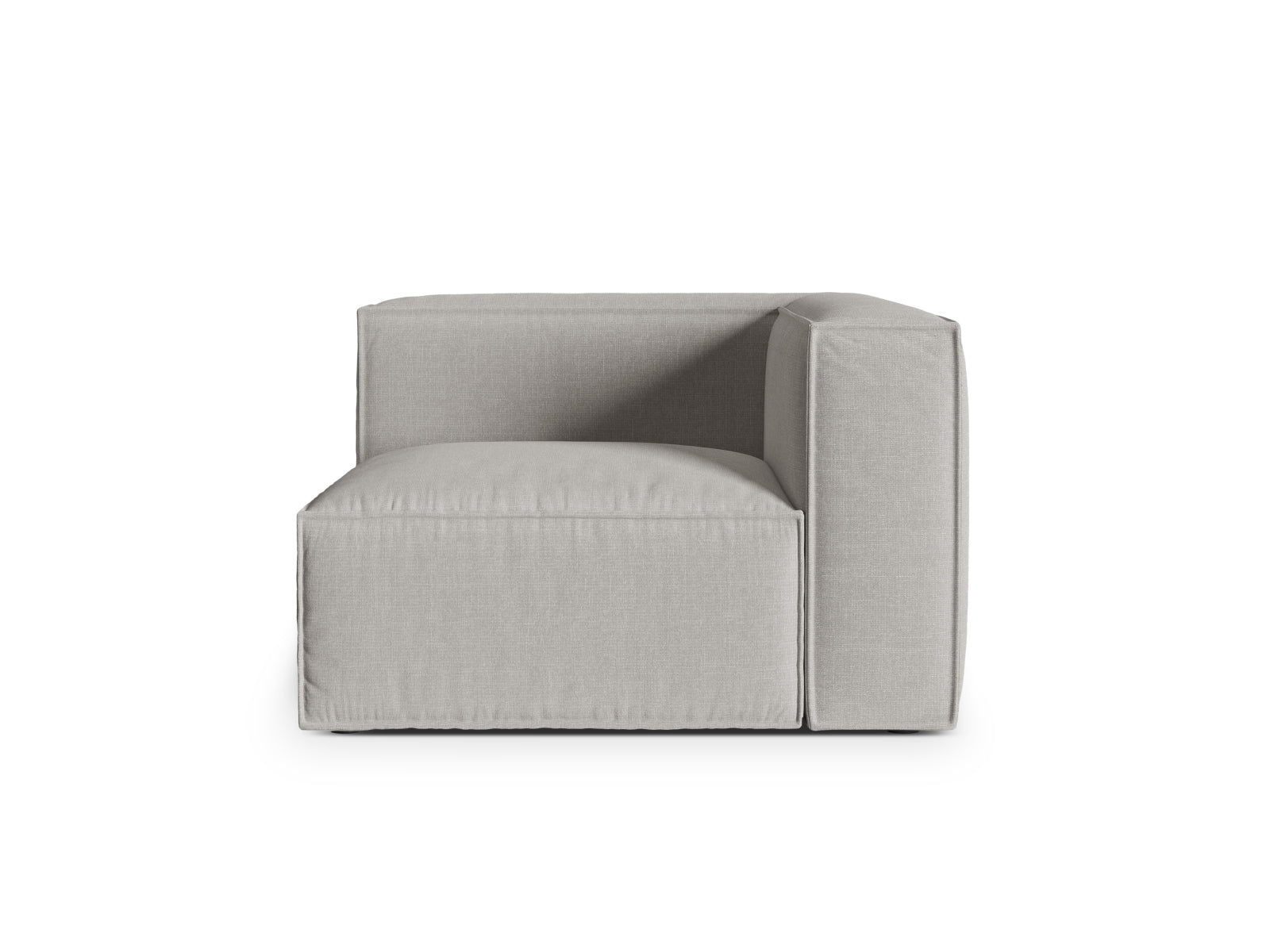 Nuria Corner Modul, 110x110 cm — Light Grey
