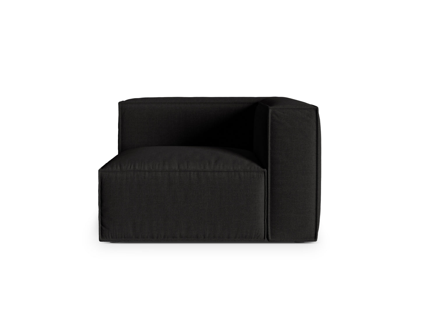 Nuria Corner Modul, 110x110 cm — Black