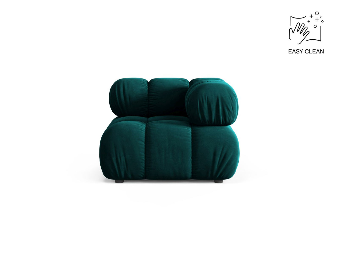Bellis Modul Corner, 94x94 cm — Deep Petrol