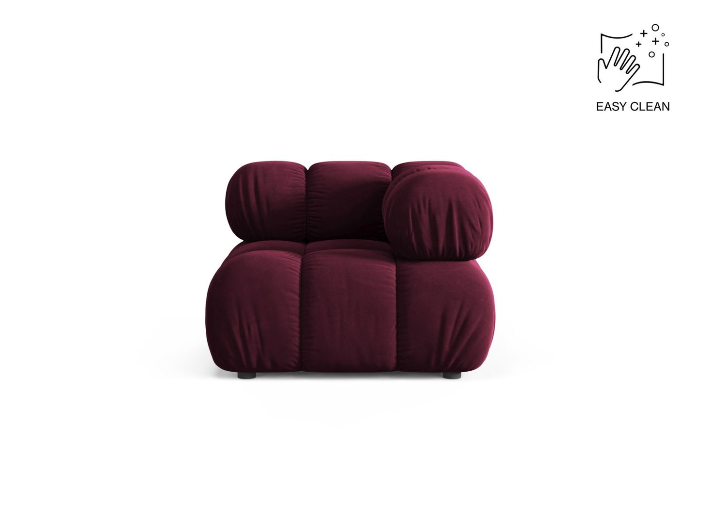 Bellis Modul Corner, 94x94 cm — Burgundy
