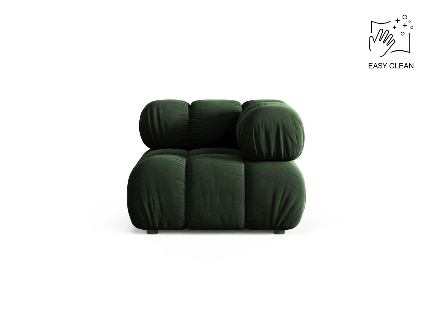 Bellis Modul Corner, 94x94 cm — Bottle Green