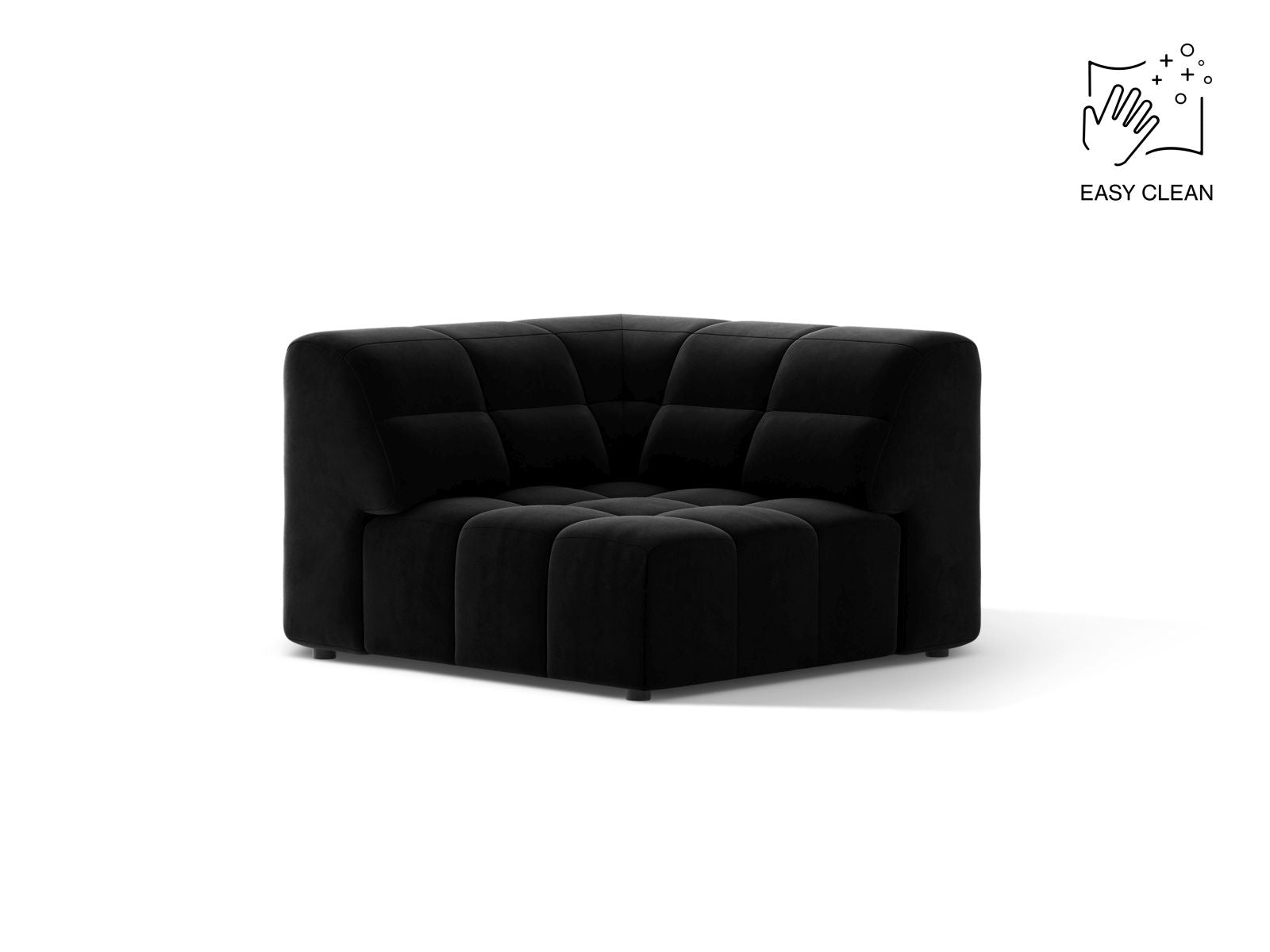 Jennifer Modul Corner, 99x99 cm — Black