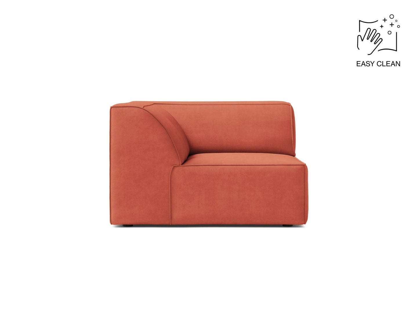 Jodie Modul Corner, 99x99 cm — Coral