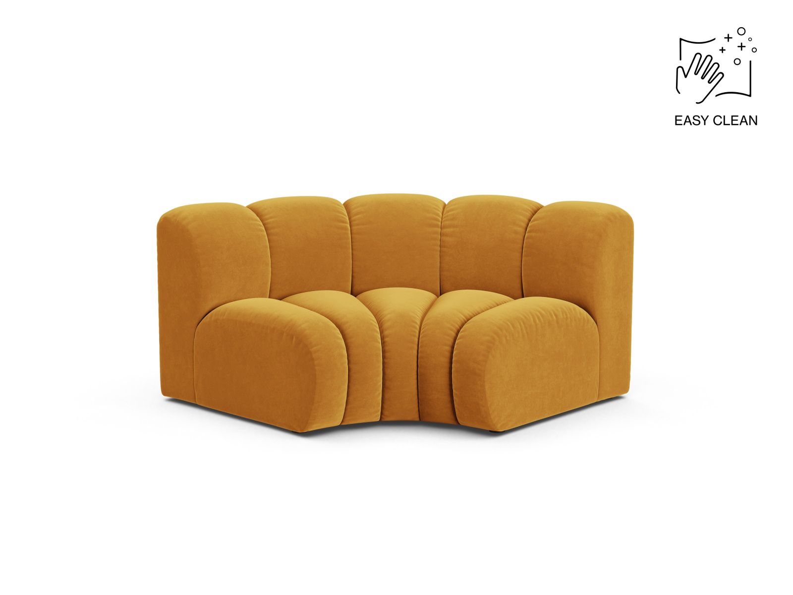 Lupine Modul Corner, 185x95 cm — Yellow