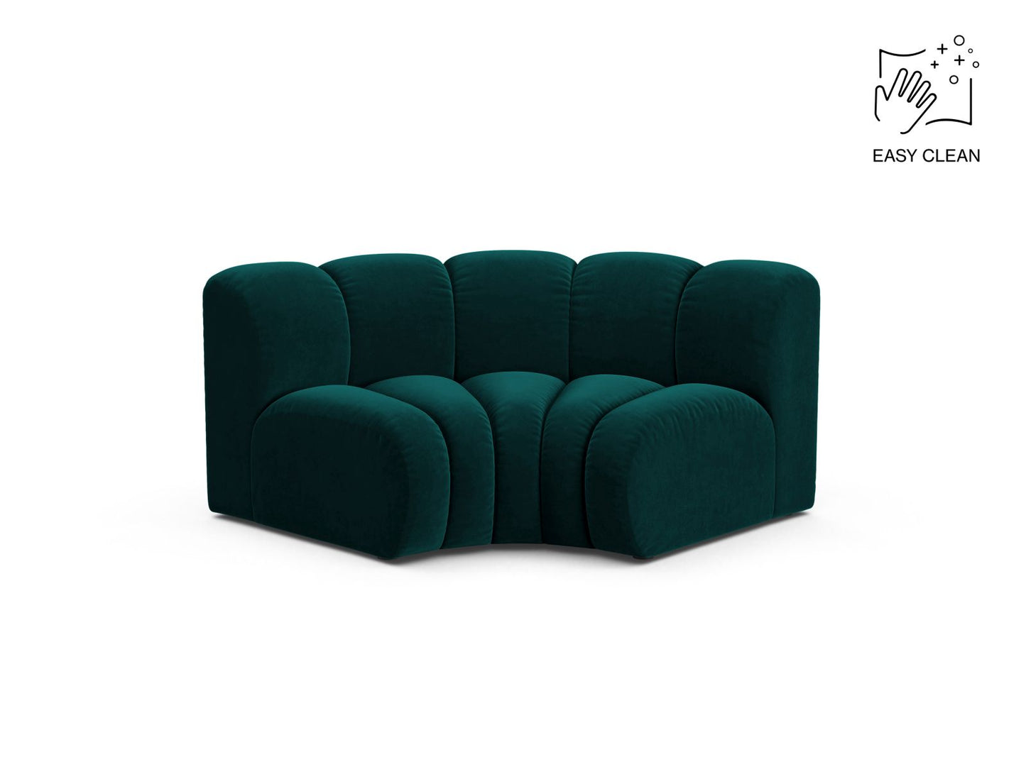Lupine Modul Corner, 185x95 cm — Deep Petrol