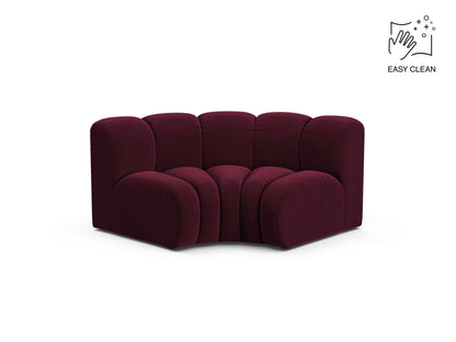 Lupine Modul Corner, 185x95 cm — Burgundy