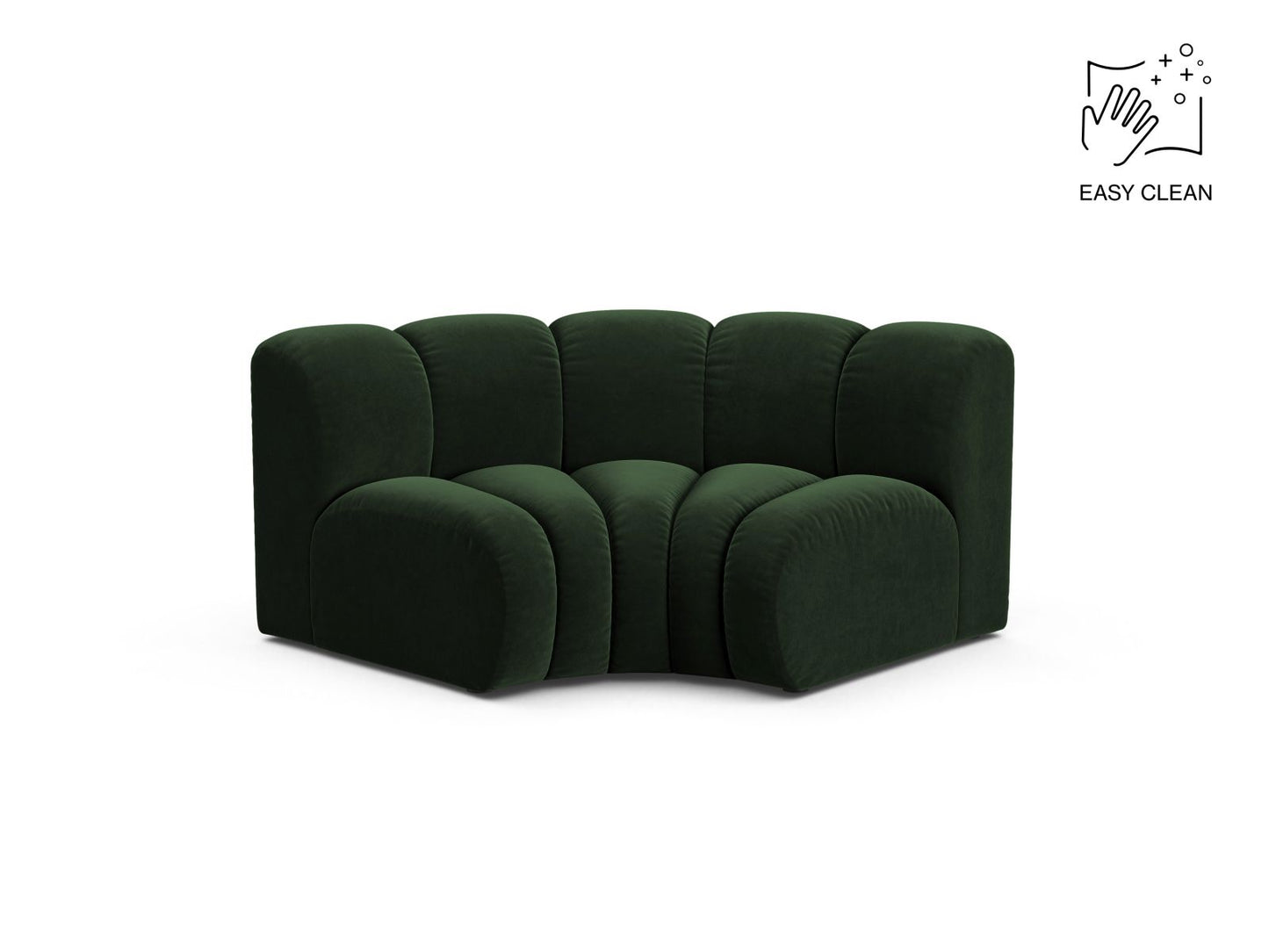 Lupine Modul Corner, 185x95 cm — Bottle Green
