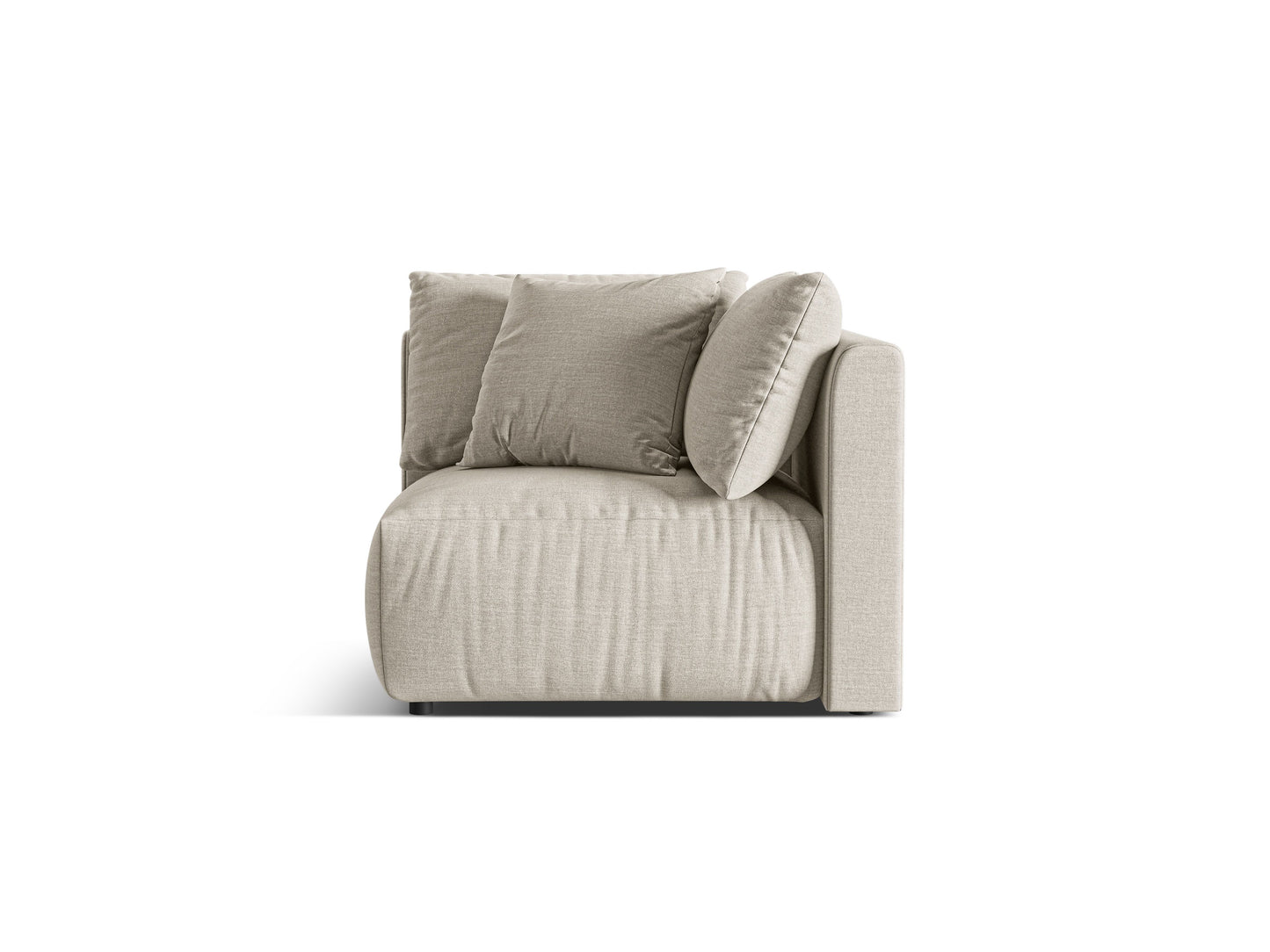 Chris Modul Corner, 100x100 cm — Natural