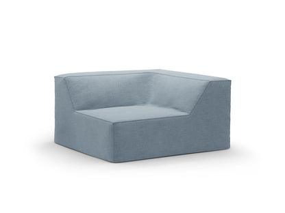 Jodie Corner Modul, 99x99 cm — Muted Blue
