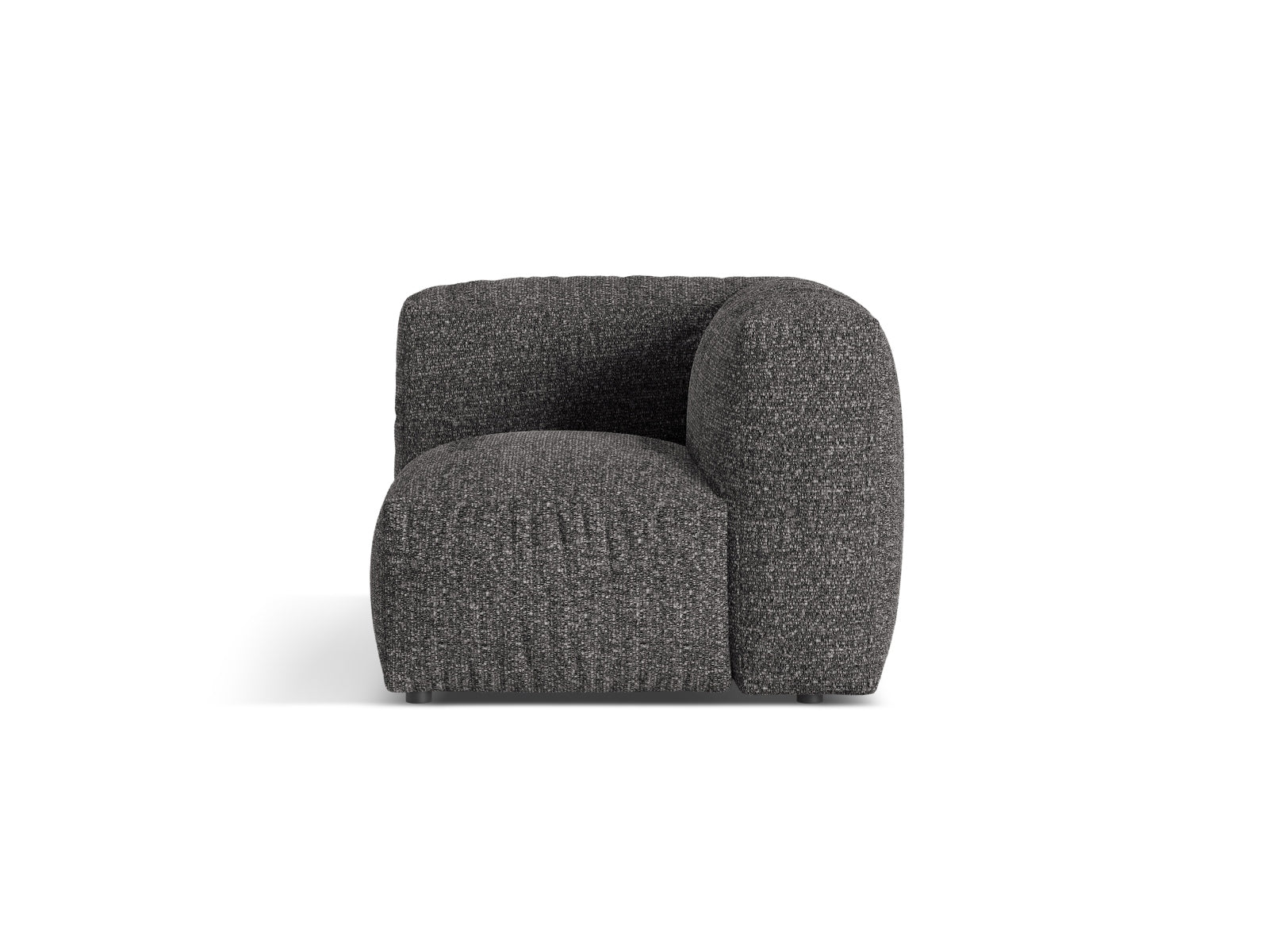 Martina Corner Modul, 98x98 cm — Anthracite