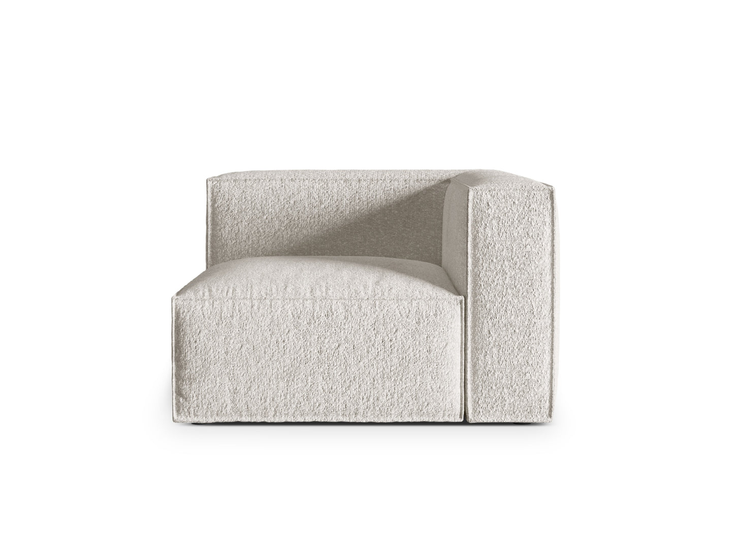 Nuria Corner Modul, 110x110 cm — Grey Beige Melange