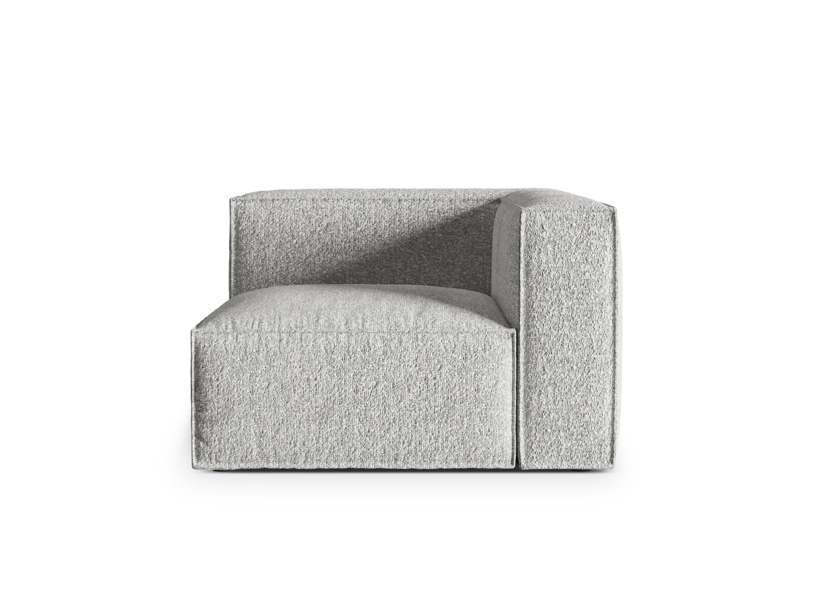 Nuria Corner Modul, 110x110 cm — Silver