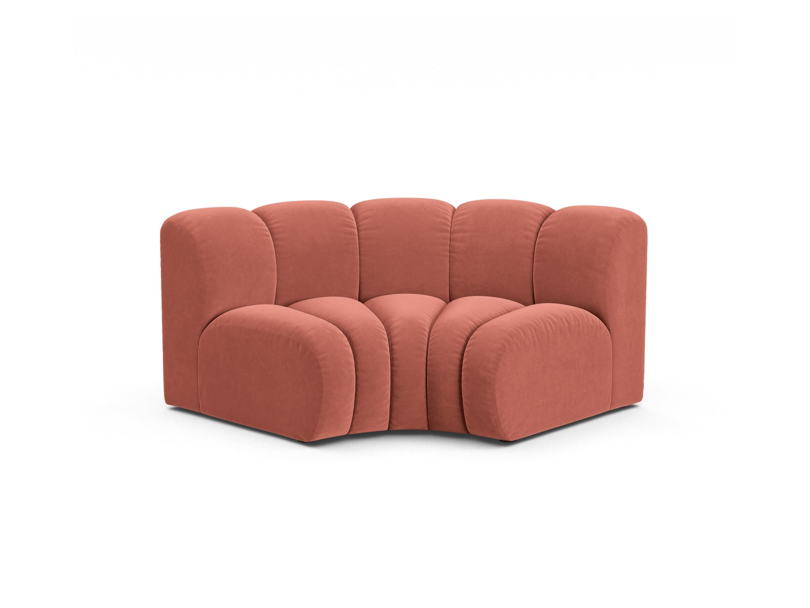 Lupine Modul Corner, 185x95 cm — Coral