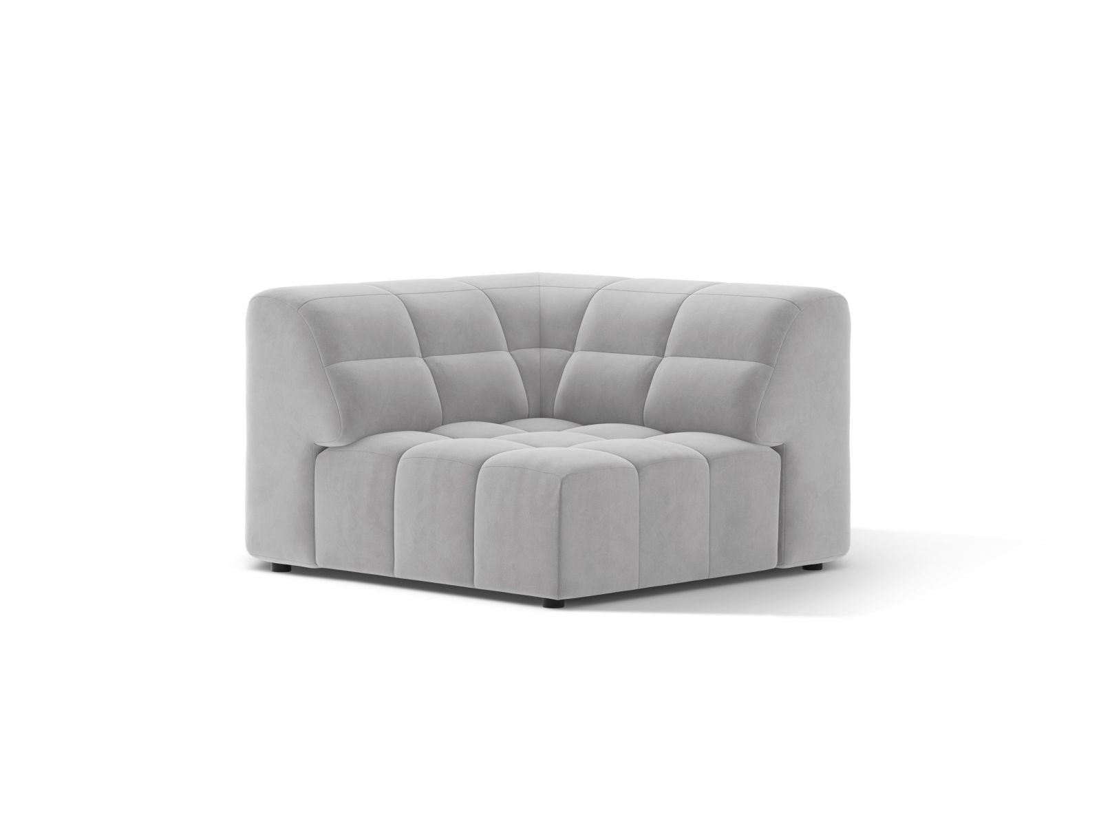 Jennifer Modul Corner, 99x99 cm — Silver