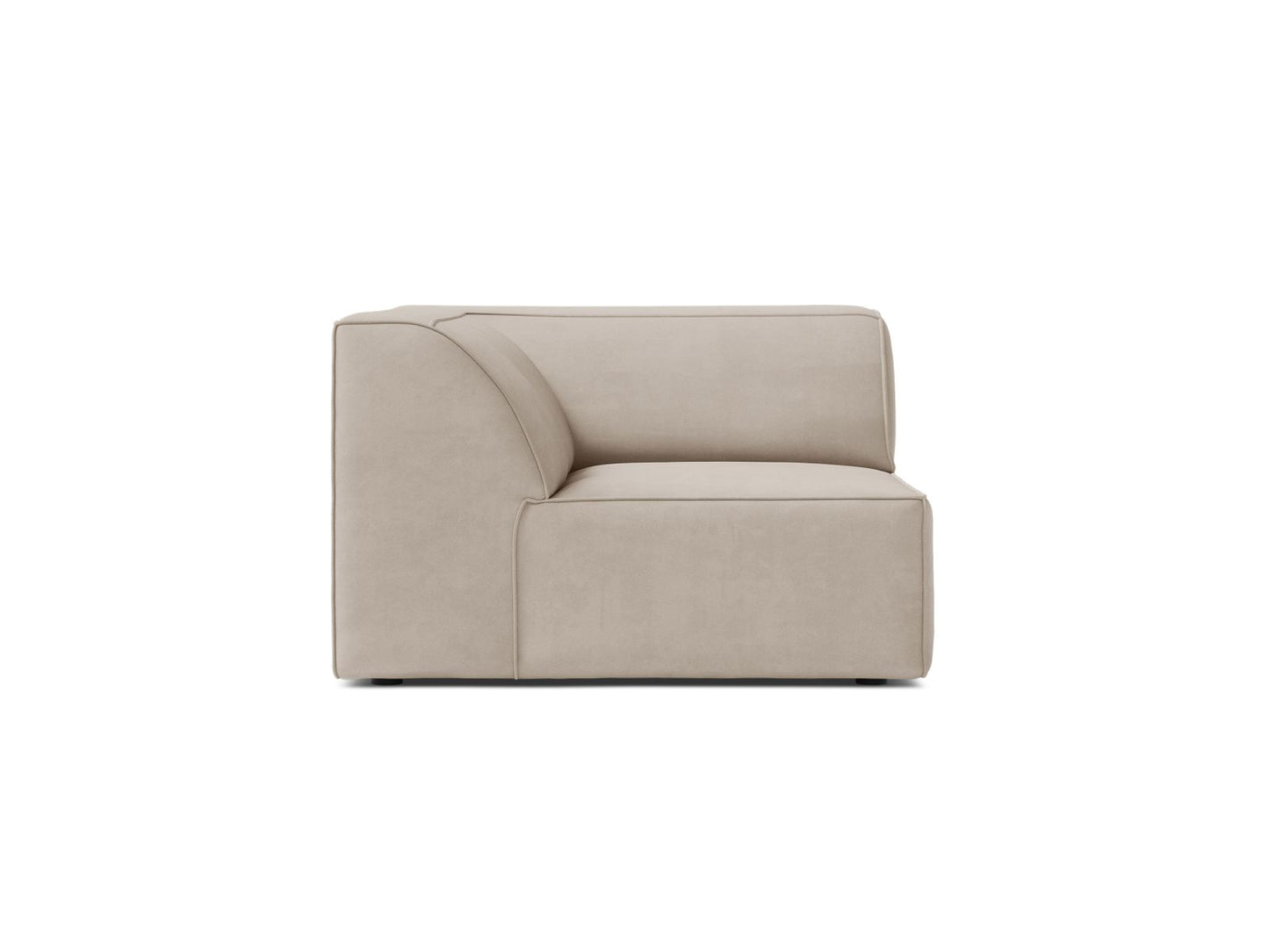 Jodie Corner Modul, 99x99 cm — Dark Beige