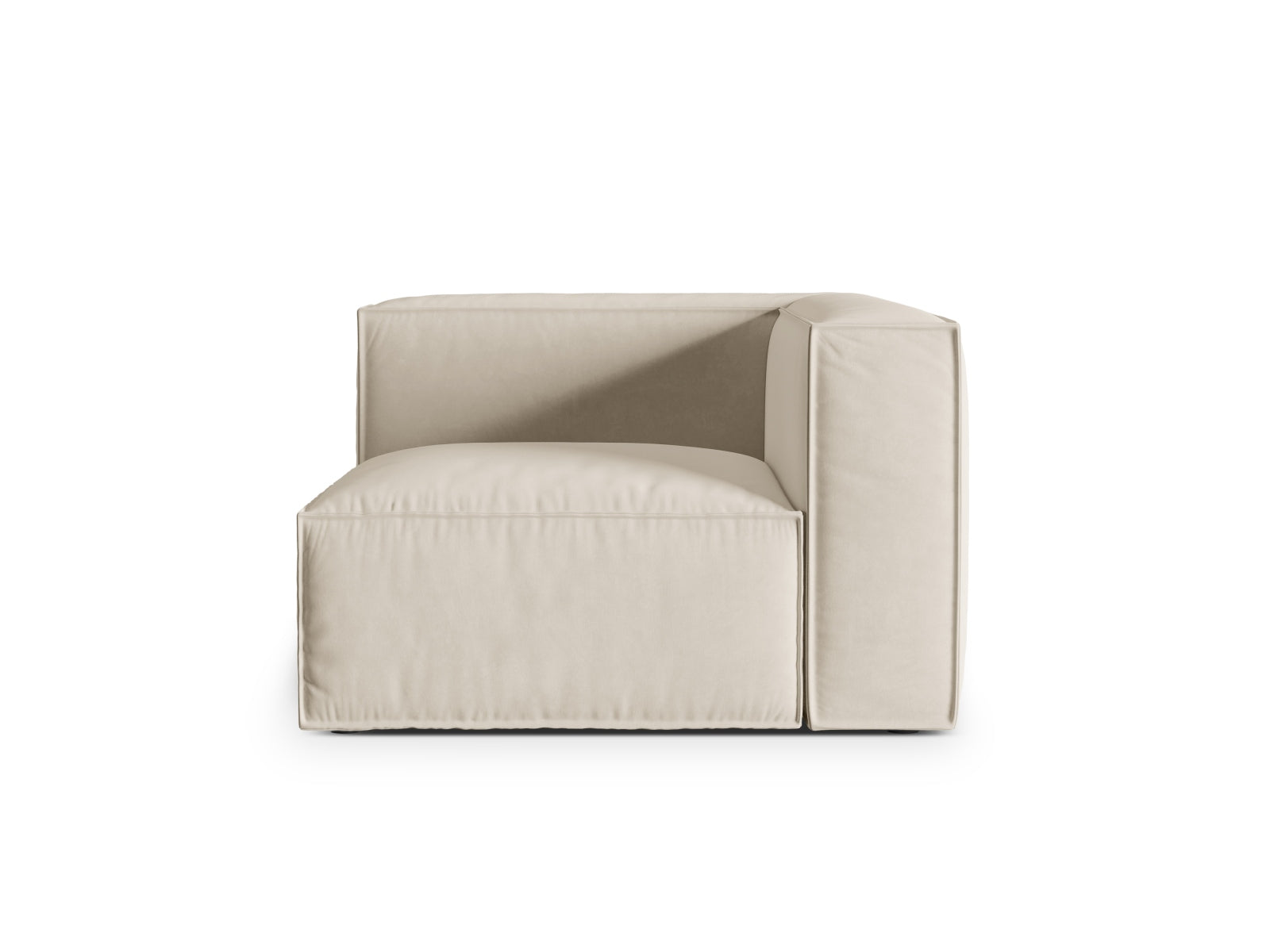 Nuria Modul Corner, 110x110 cm — Beige