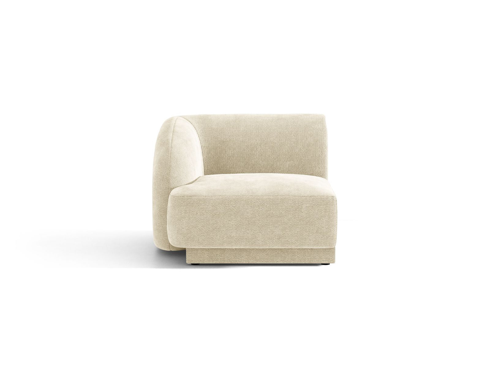Miley Modul, 90x90 cm — Light Beige / Left