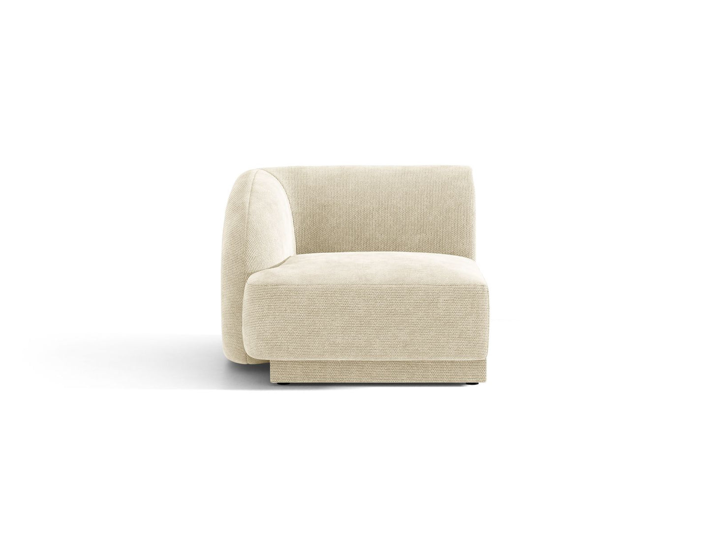 Miley Modul, 90x90 cm — Light Beige / Left