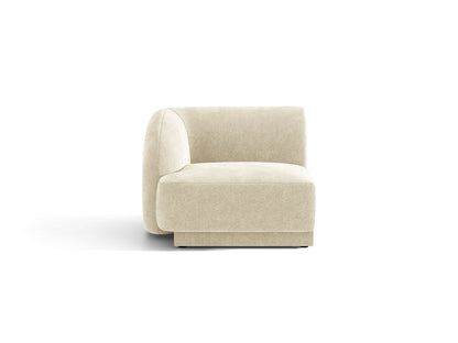 Miley Modul, 90x90 cm — Light Beige / Left