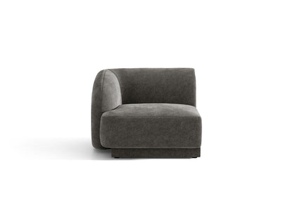 Miley Modul, 90x90 cm — Grey / Left
