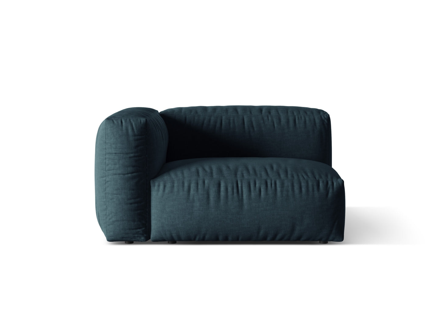 Martina Wide Single Seat, 120x106 cm — Blue Jeans / Left