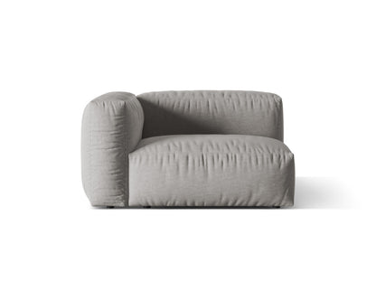 Martina Wide Single Seat, 120x106 cm — Light Grey / Left