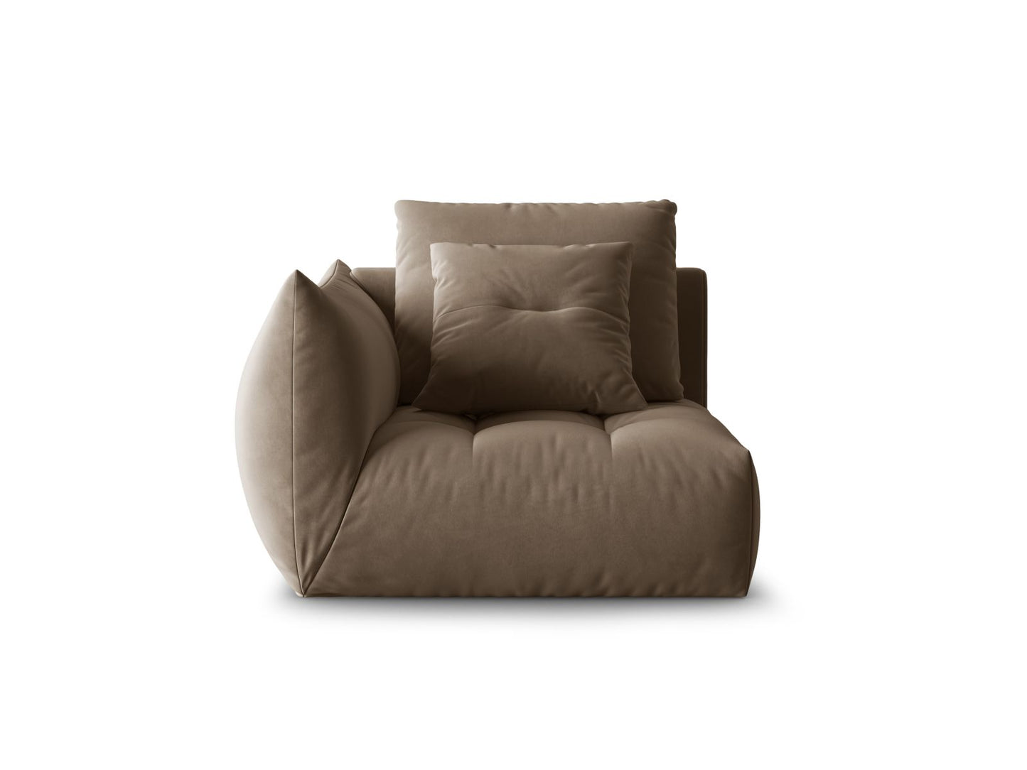 Bloom Modul, 116x107 cm — Light Brown / Left