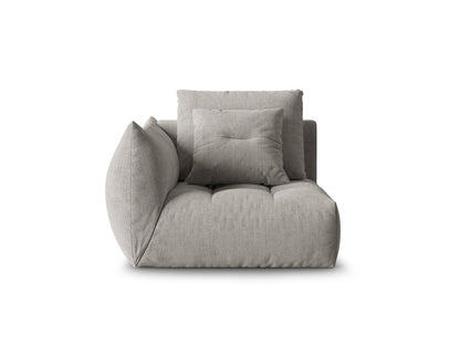 Bloom Modul, 116x107 cm — Light Grey / Left