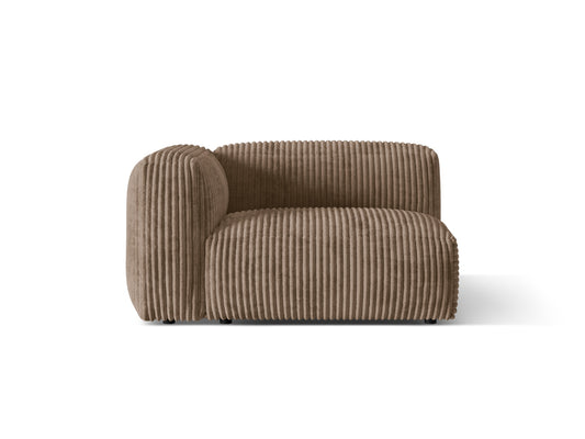 Martina Wide Single Seat, 120x106 cm — Acorn / Left