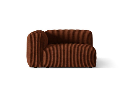 Martina Wide Single Seat, 120x106 cm — Brick / Left
