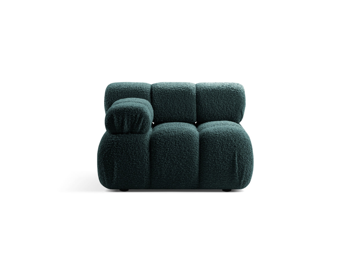 Bellis Modul, 94x94 cm — Petrol / Left