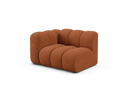 Sofamodul Chenille Brick Lupine — Wohnbeispiel
