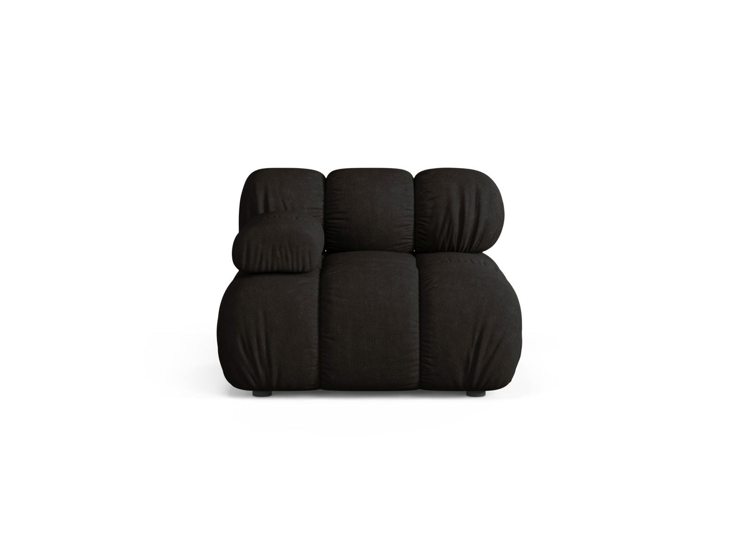 Bellis Modul, 94x94 cm — Black / Left