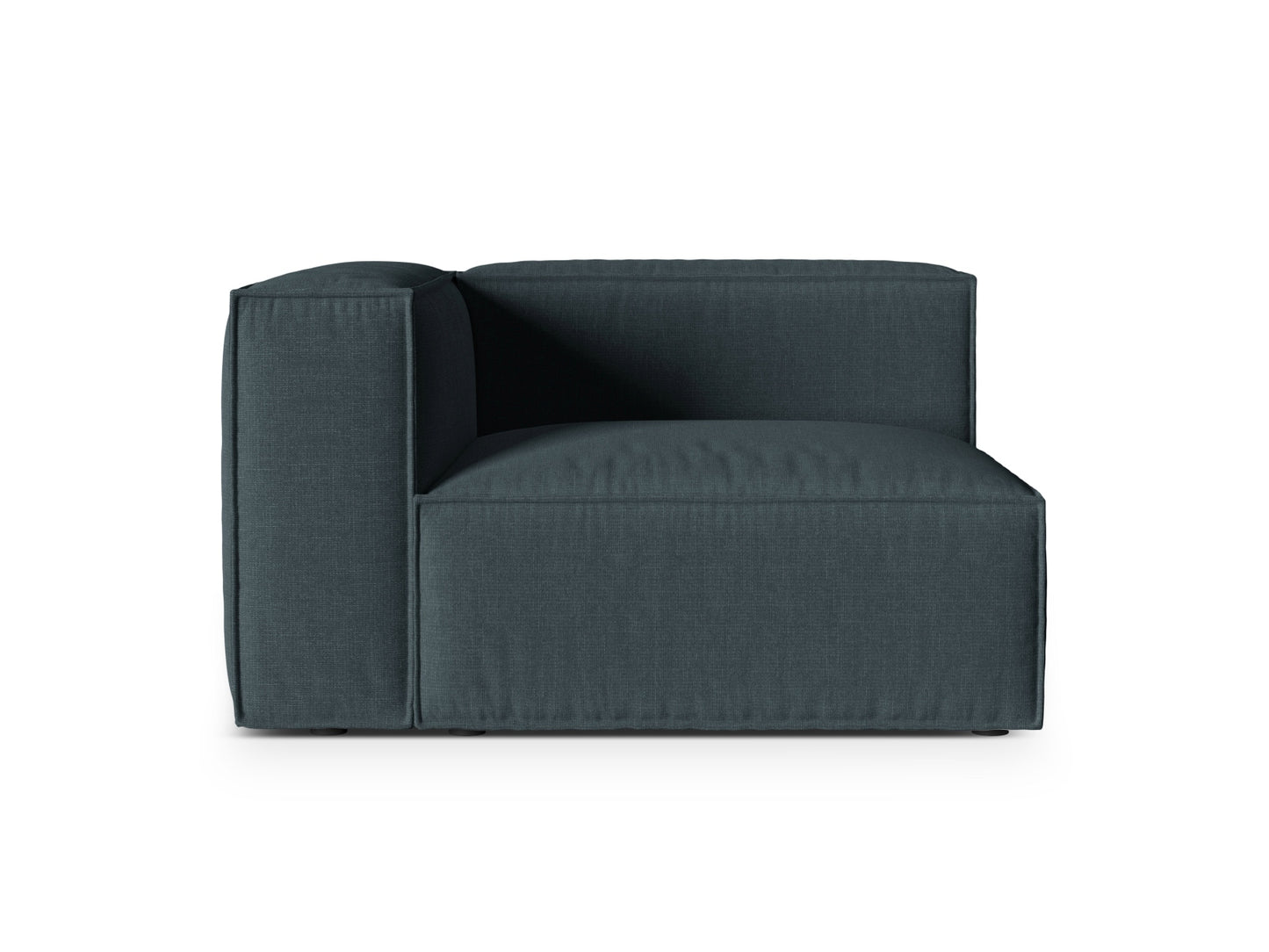 Nuria Modular Sofa, 125x110 cm — Deep Petrol / Left