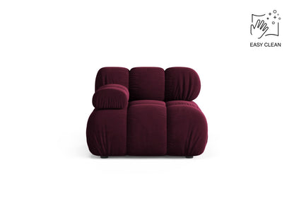 Bellis Modul, 94x94 cm — Burgundy / Left