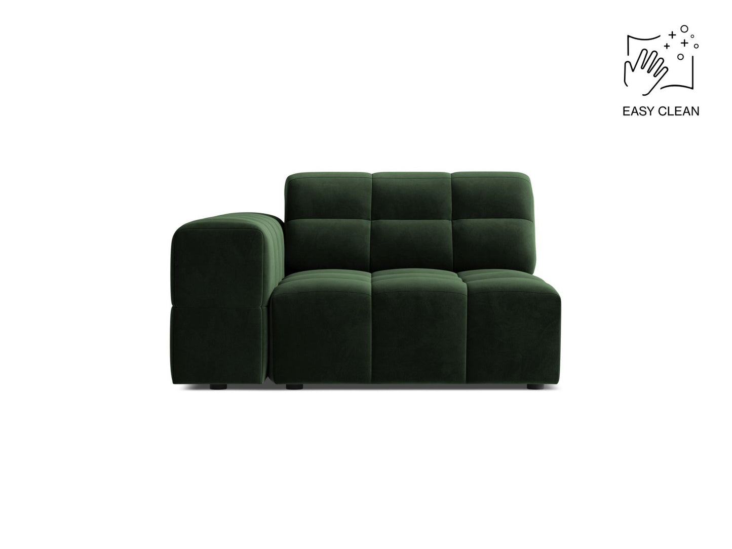 Jennifer Modul, 106x102 cm — Bottle Green / Left