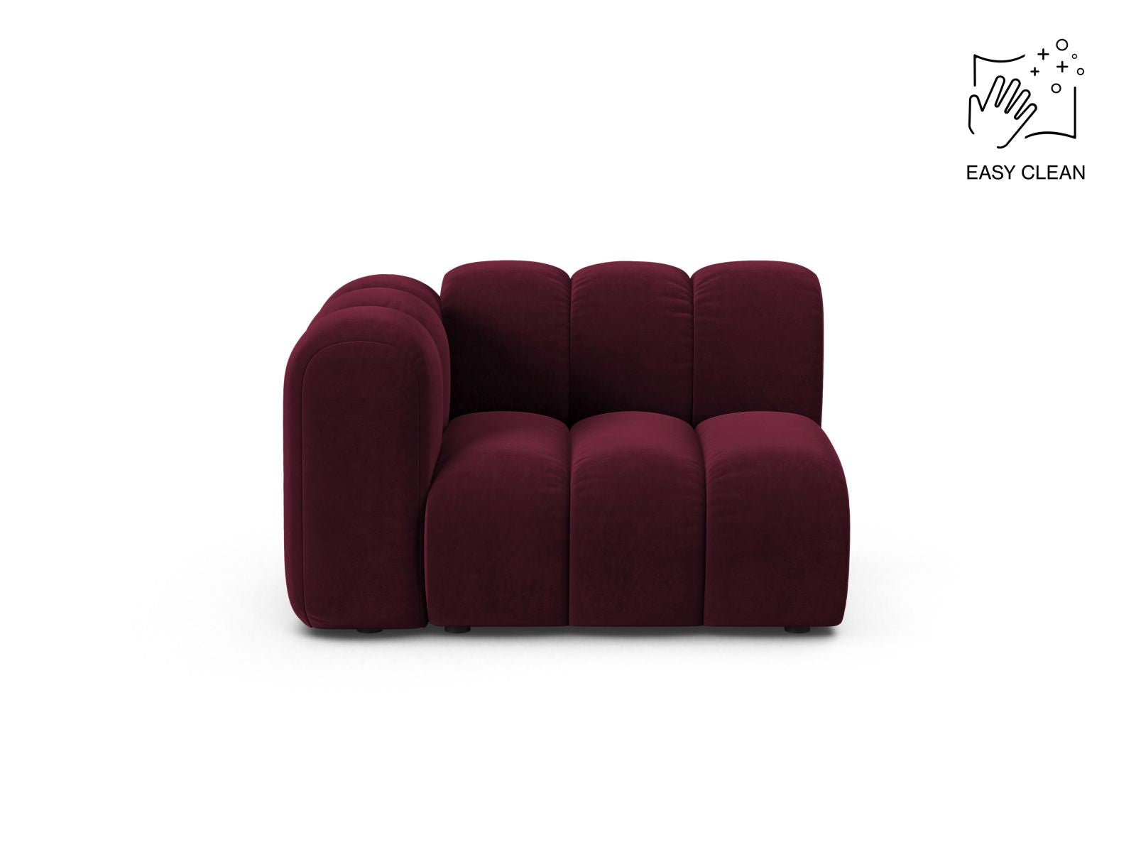 Lupine Modul, 115x95 cm — Burgundy / Left