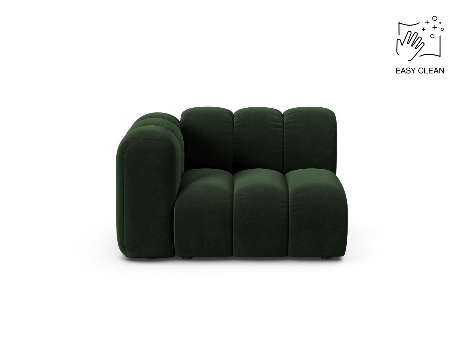 Lupine Modul, 115x95 cm — Bottle Green / Left