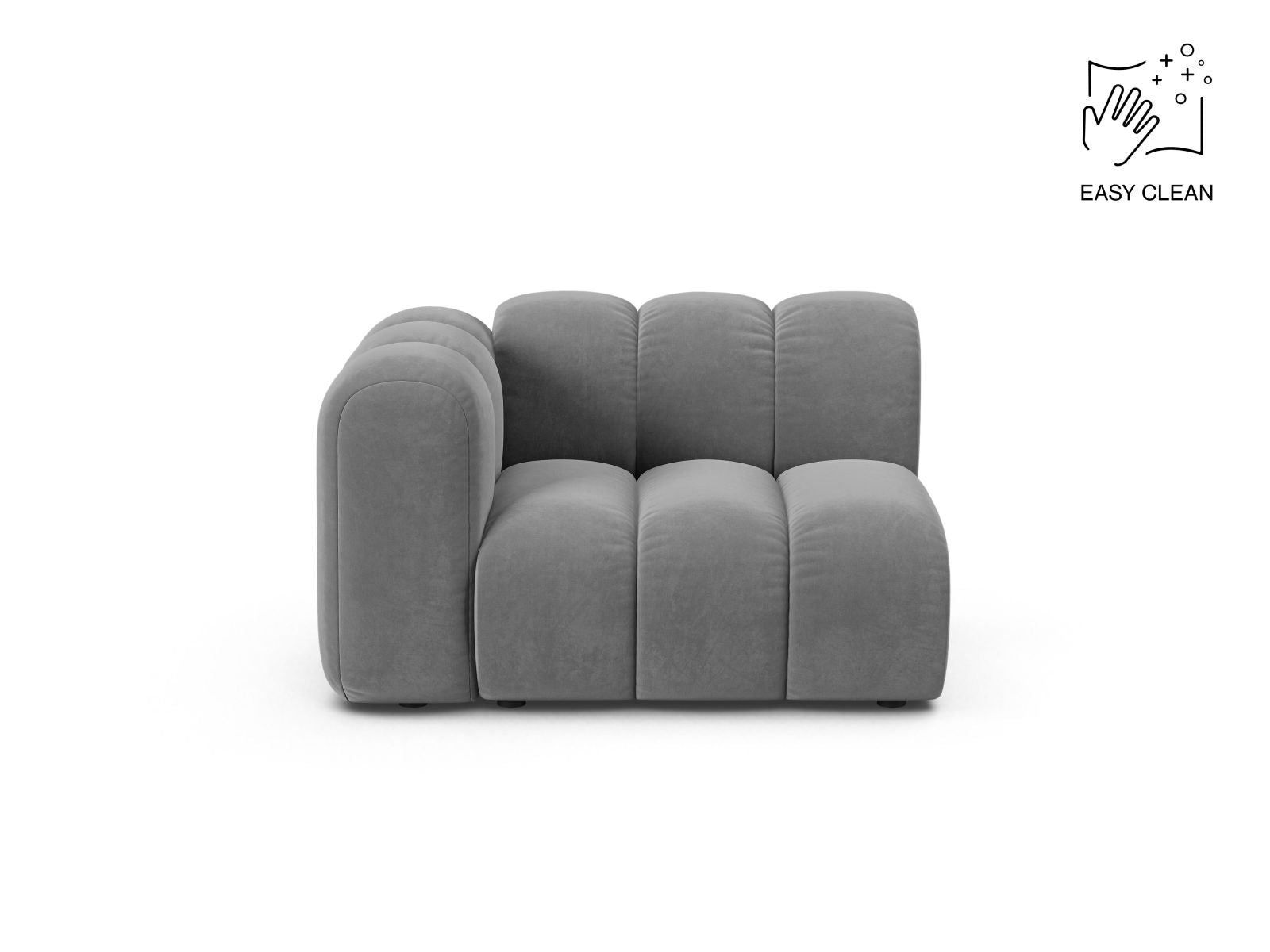 Lupine Modul, 115x95 cm — Light Grey / Left
