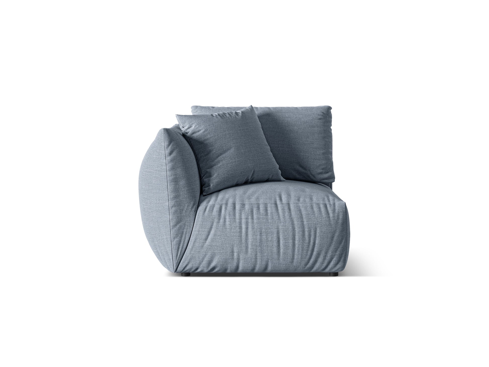 Chris Modul, 110x100 cm — Muted Blue / Left