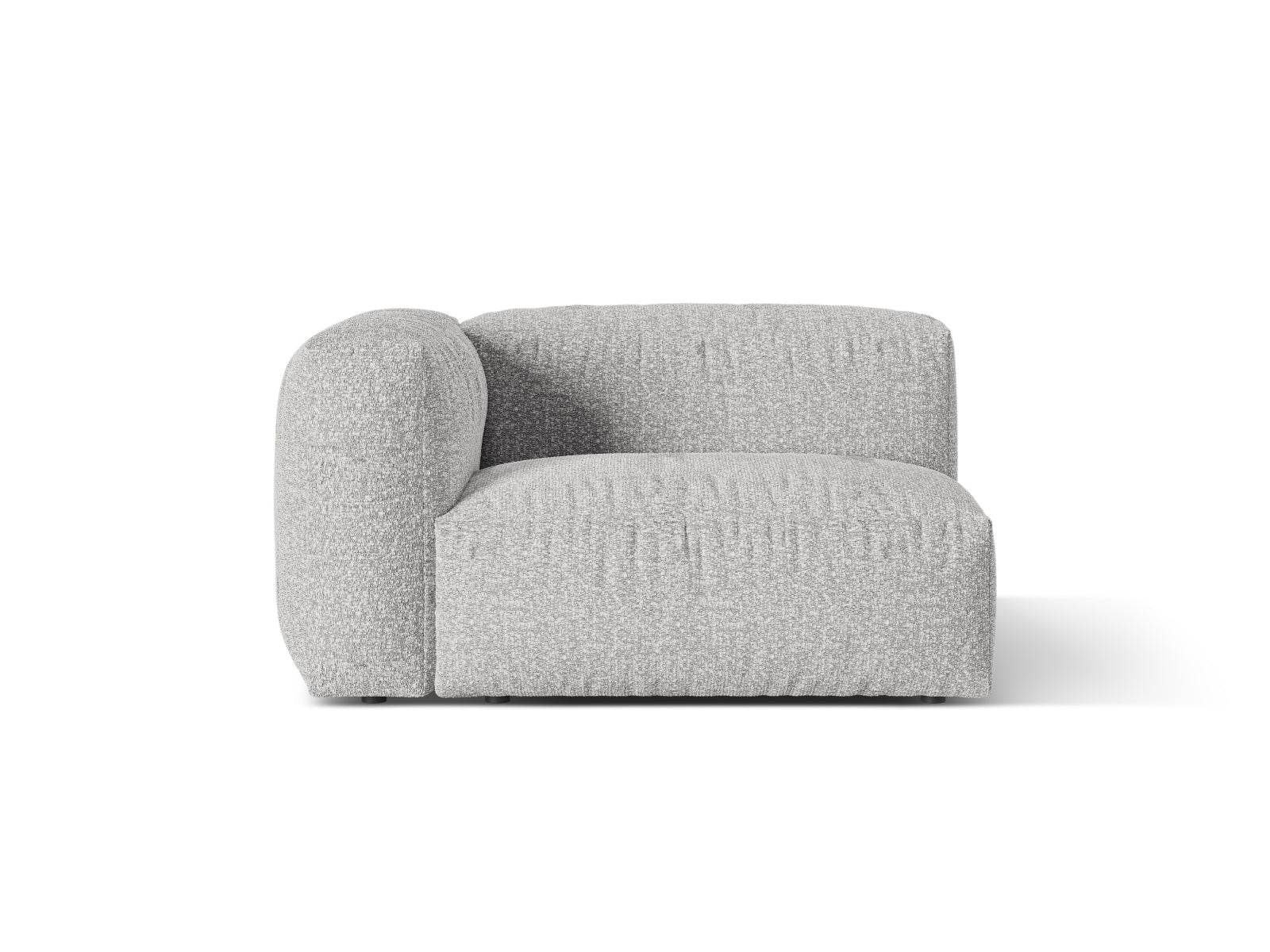 Martina Wide Single Seat, 120x106 cm — Silver / Left
