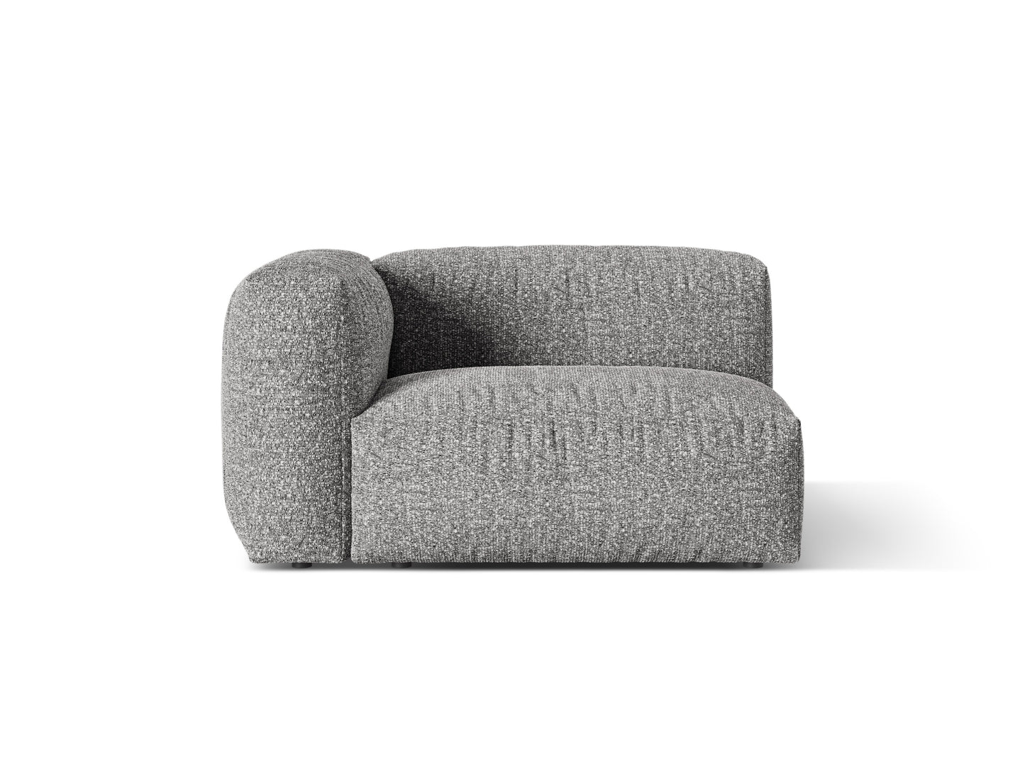 Martina Wide Single Seat, 120x106 cm — Graphite / Left
