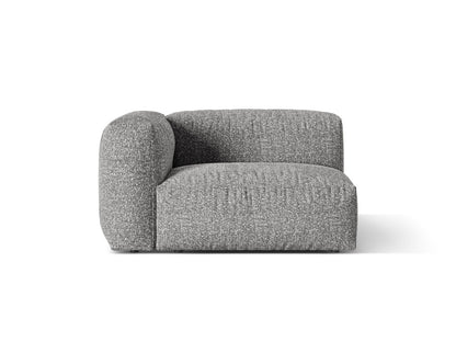 Martina Wide Single Seat, 120x106 cm — Graphite / Left