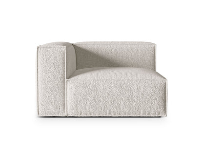Nuria Modular Sofa, 125x110 cm — Grey Beige Melange / Left