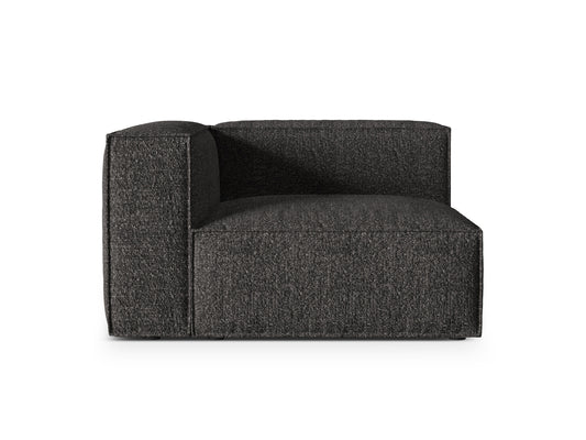 Nuria Modular Sofa, 125x110 cm — Anthracite / Left