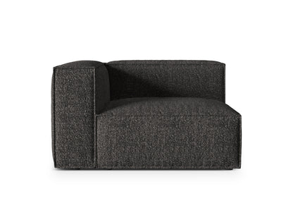 Nuria Modular Sofa, 125x110 cm — Anthracite / Left